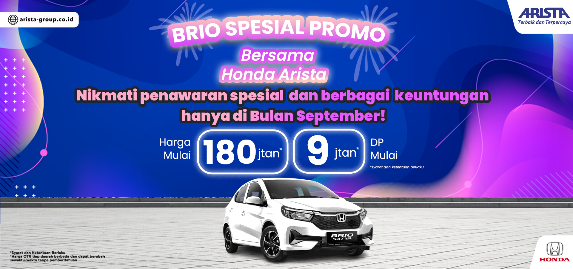Iklan Honda Medan September 2025 Website