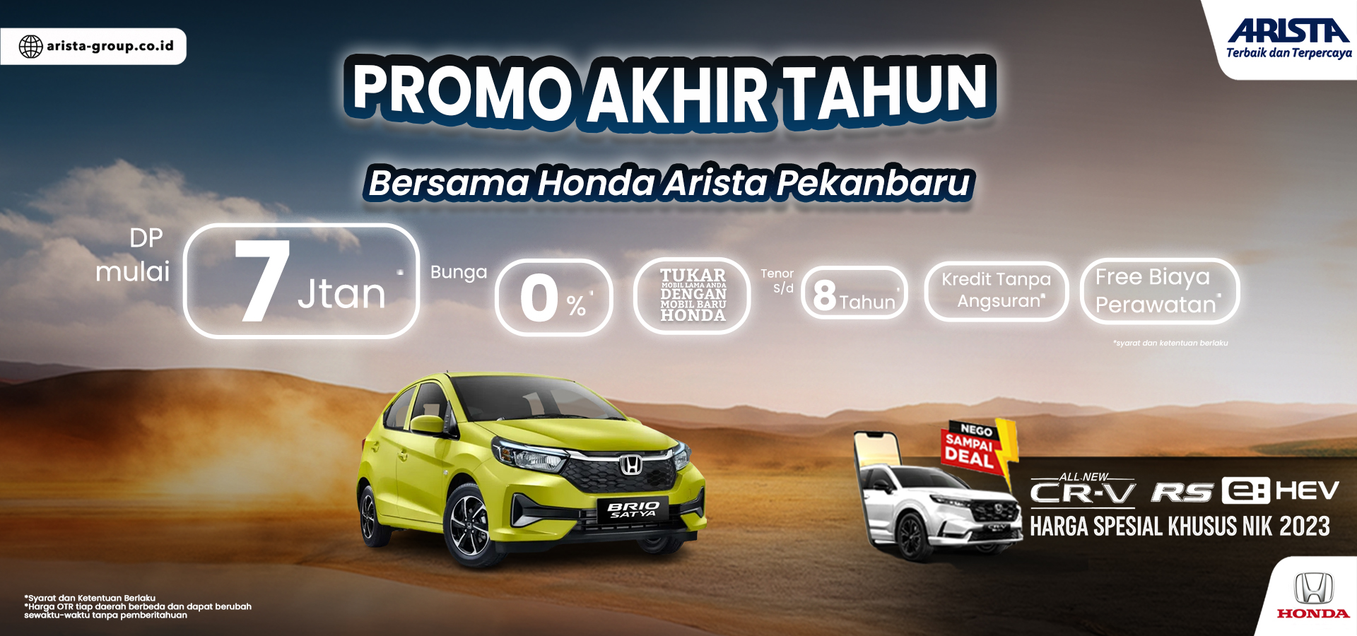 Iklan Honda Pekanbaru Oktober 2025 Website
