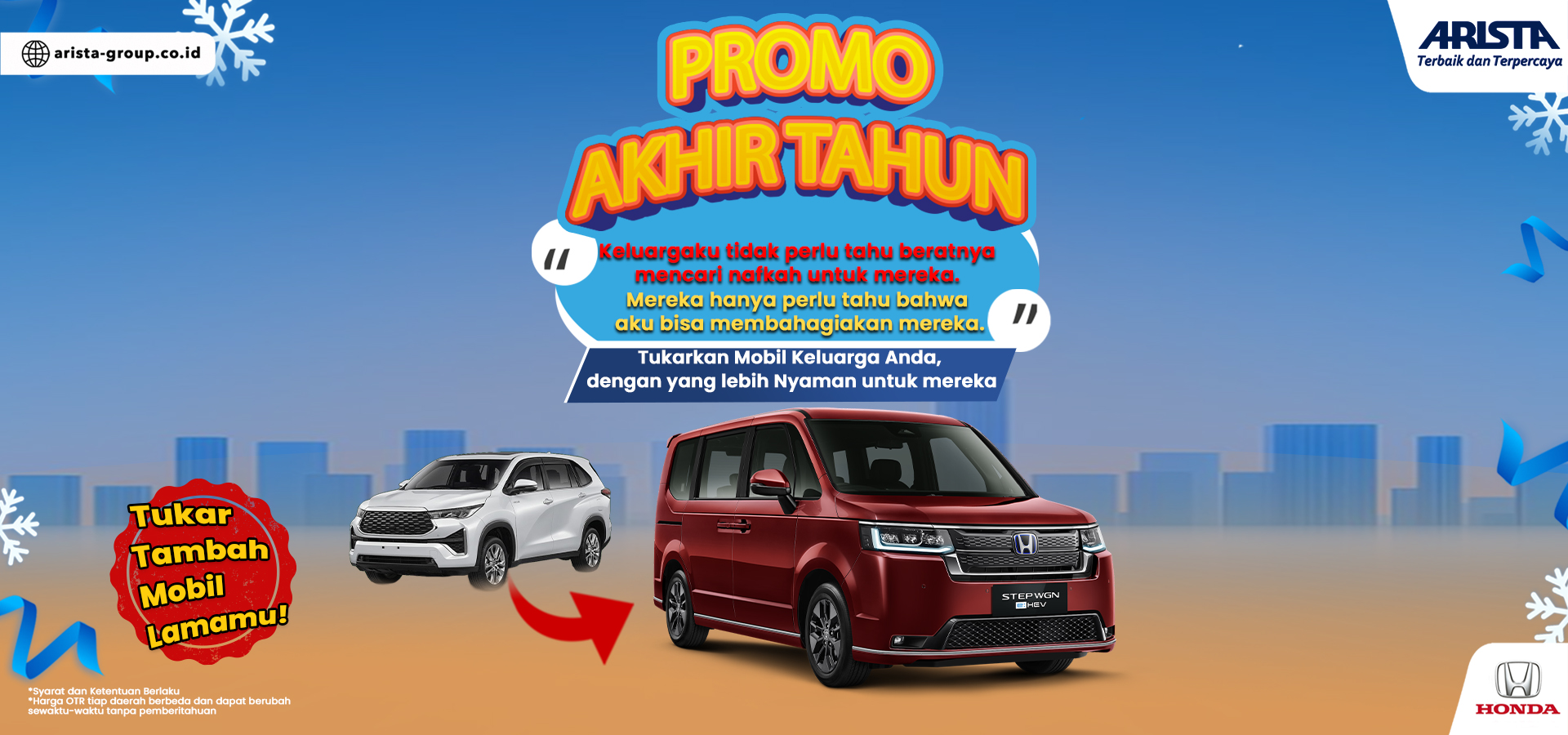Iklan Honda Jabodetabek Desember 2025 Website