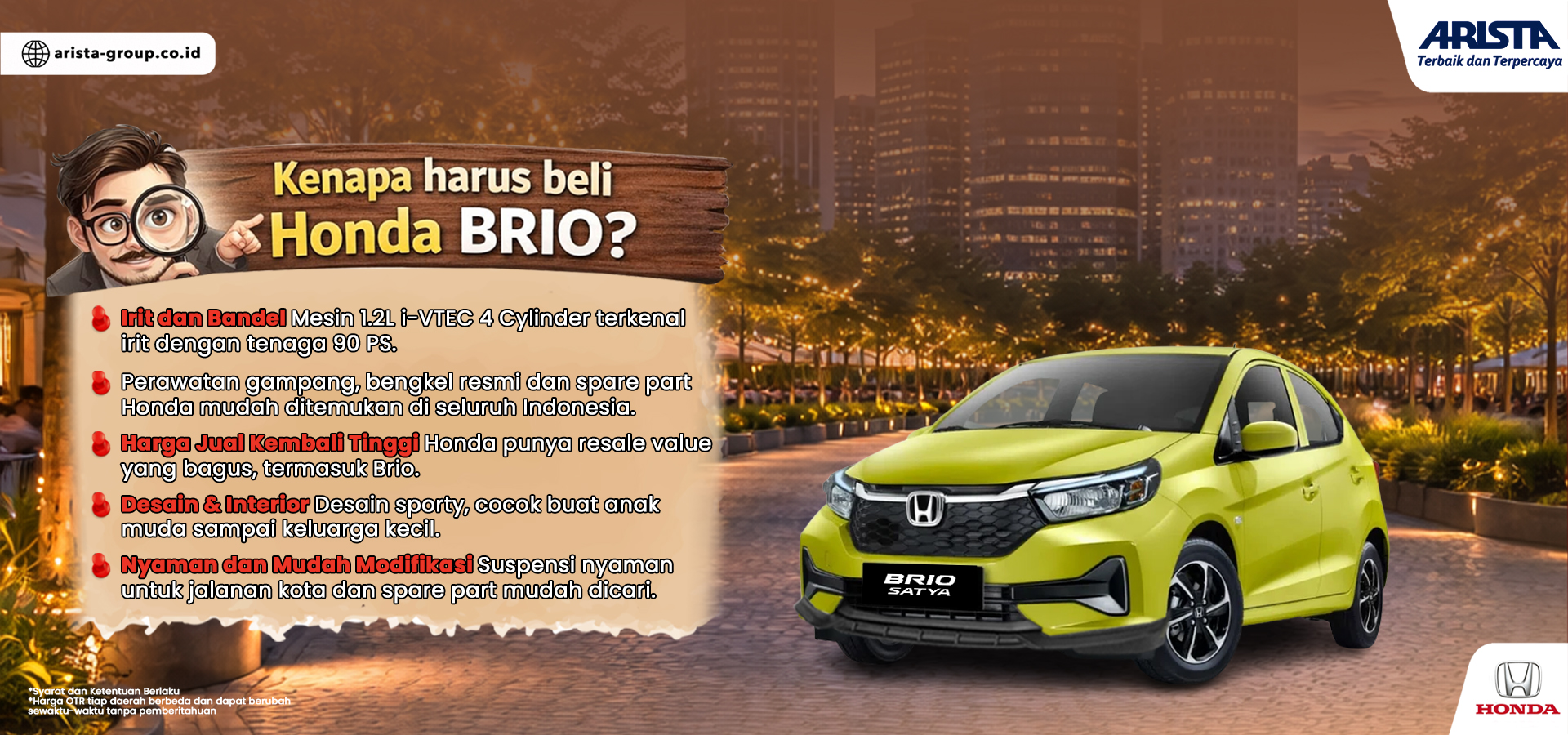 Iklan Honda Medan April 2026 Website