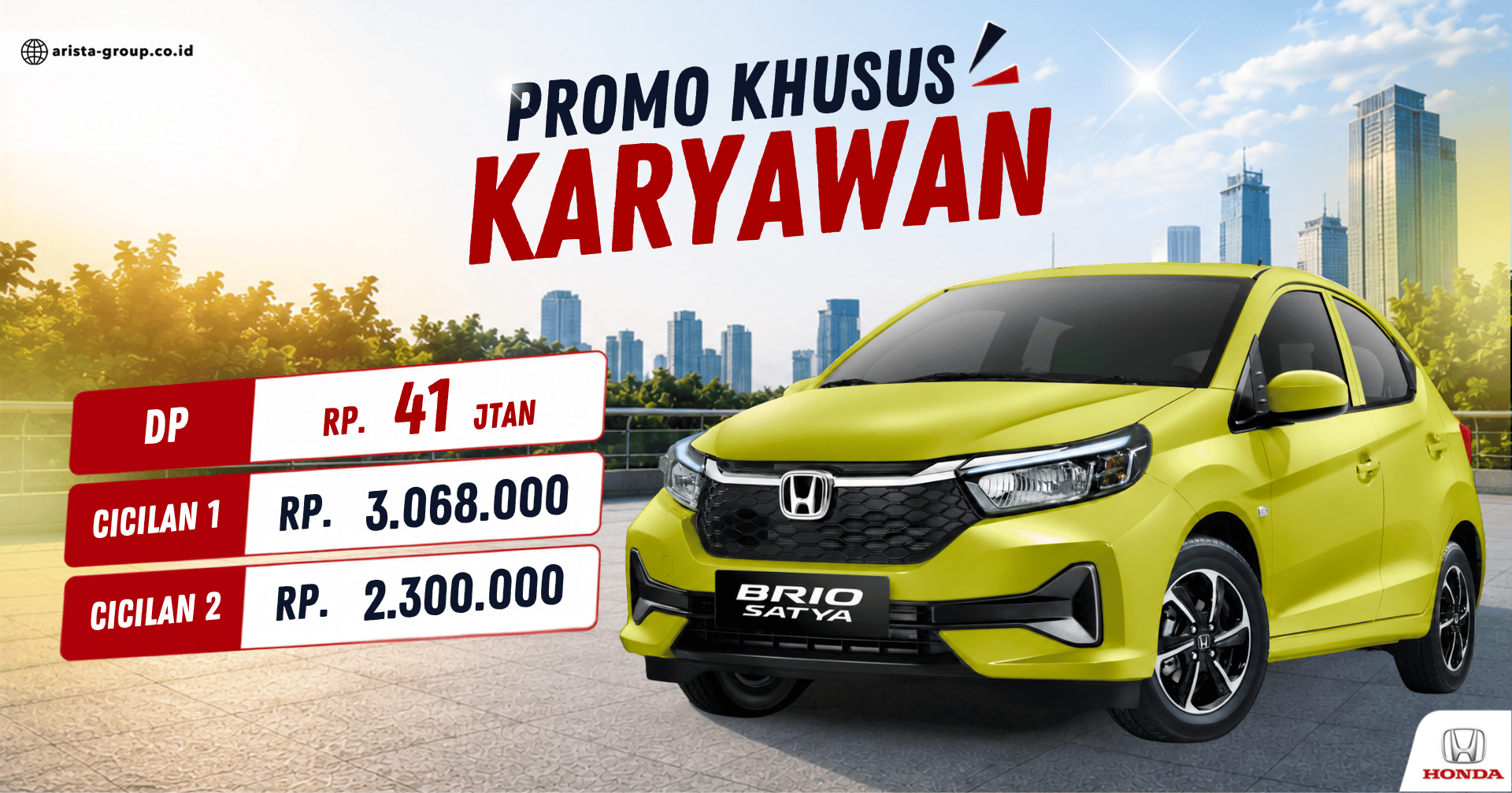 Promo ADS Honda Medan Juli 2026 - Website
